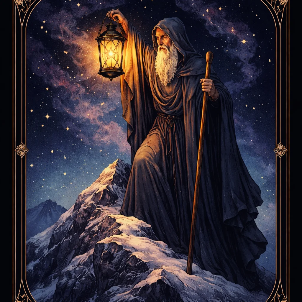 The Hermit Tarot Card Meaning