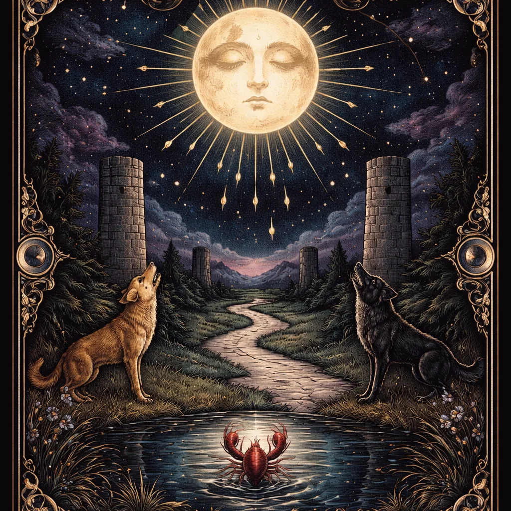 The Moon Tarot Card Meaning